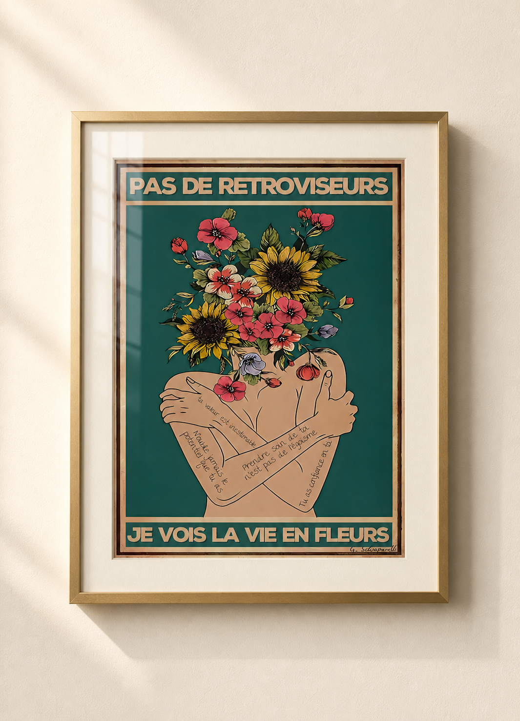 Canvas - Never better bloomed than by oneself 