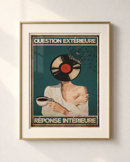 Mockup de la toile « Question extérieure, réponse intérieure » — aperçu test