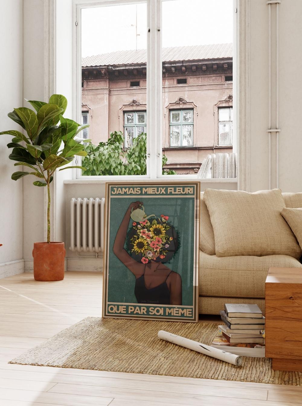 Canvas - Never better bloomed than by oneself 