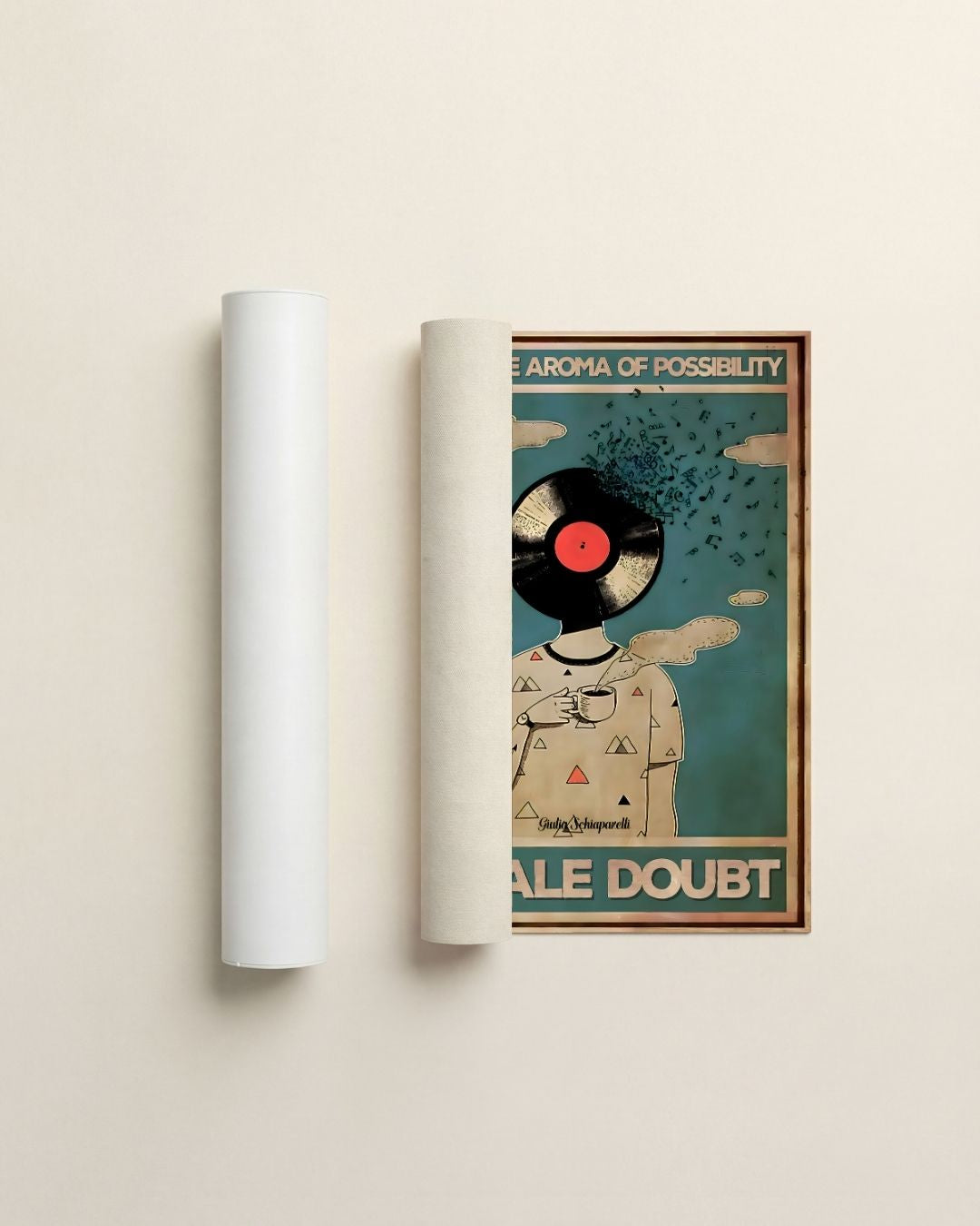 Inhale the aroma of possibility, exhale doubt