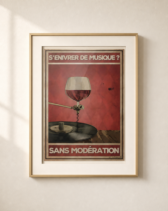 Mockup de la toile « S’enivrer de musique ? Sans modération » — aperçu test