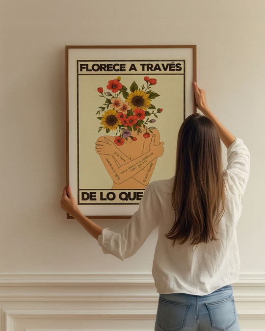 Florece a través de lo que vives — Crème & Sable