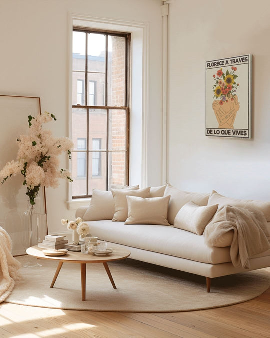 Florece a través de lo que vives — Crème & Sable