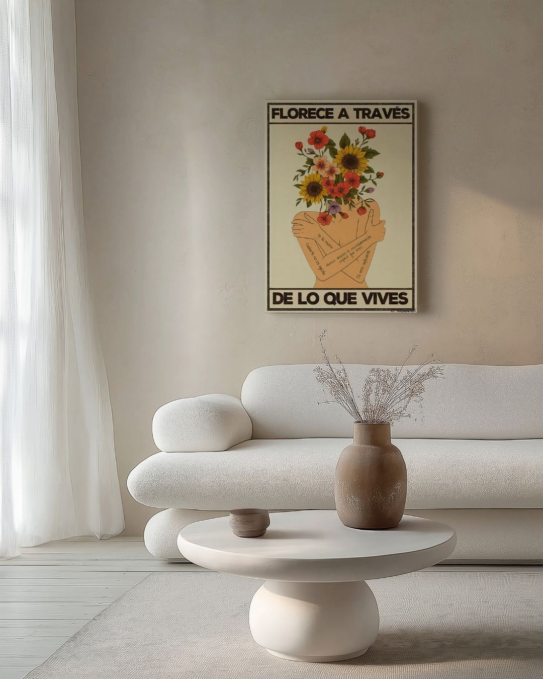 Florece a través de lo que vives — Crème & Sable