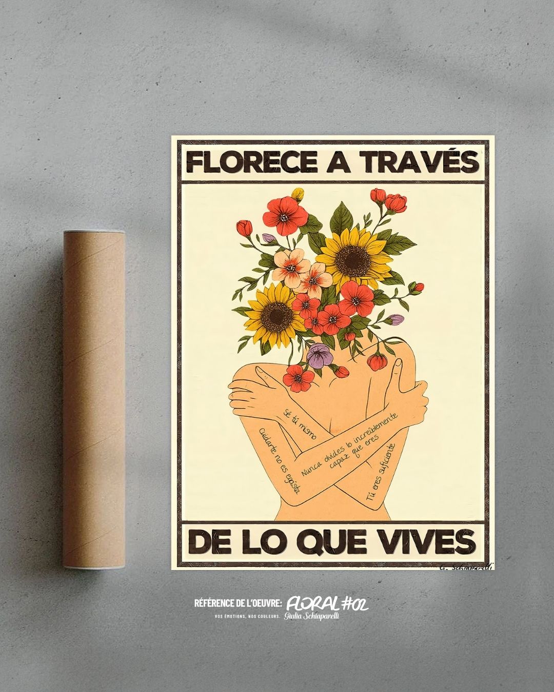 Florece a través de lo que vives — Crème & Sable