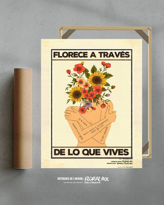 Florece a través de lo que vives — Crème & Sable
