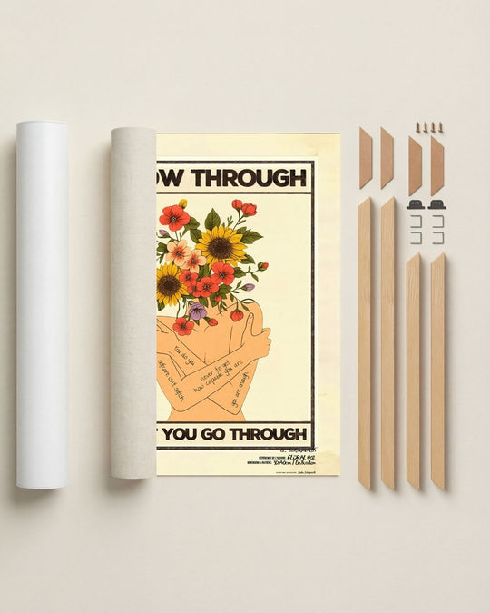 Grow through what you go through — Crème & Sable