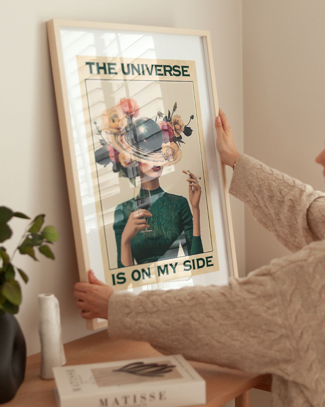 The universe is on my side