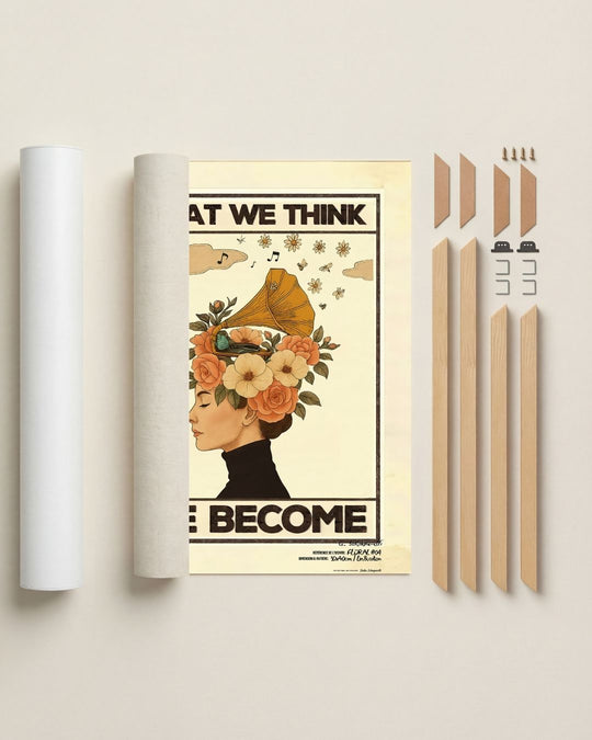 What we think, we become — Crème & Sable