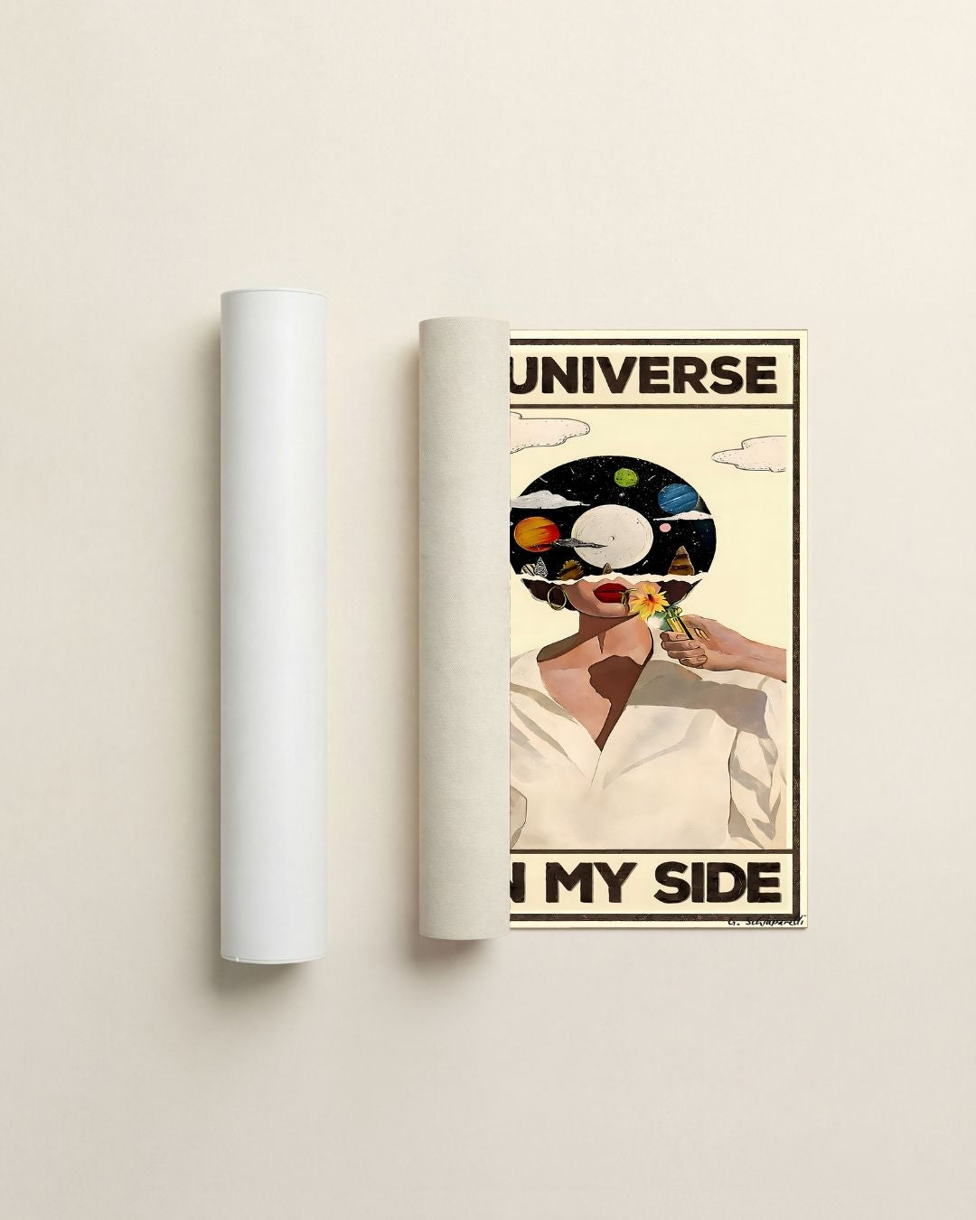 The universe is on my side — Crème & Sable