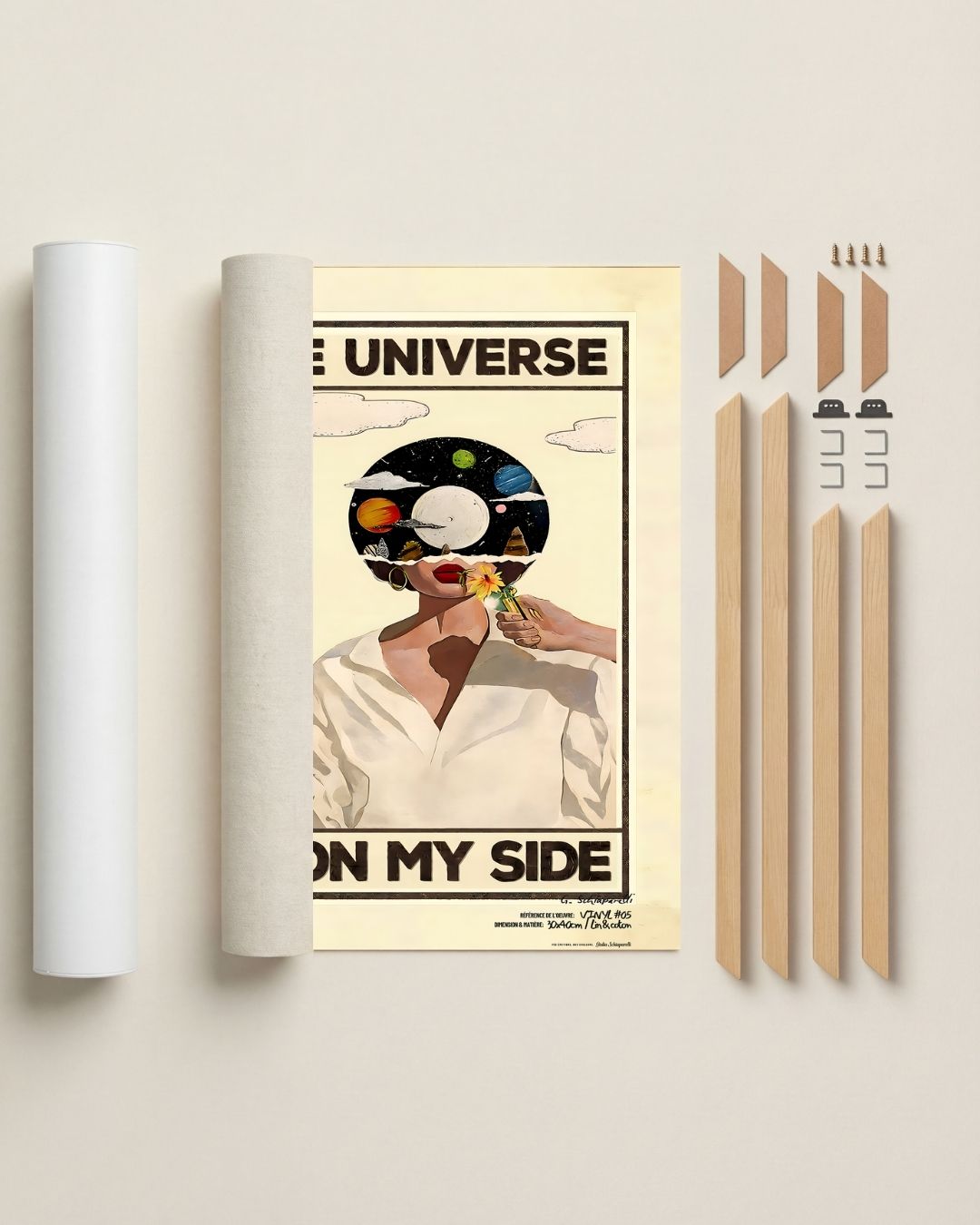 The universe is on my side — Crème & Sable