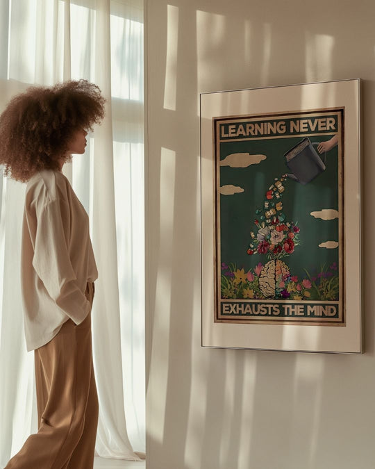 Learning never exhausts the mind