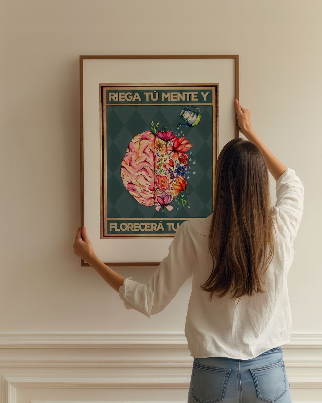 Riega tu mente y florecerá tu alma