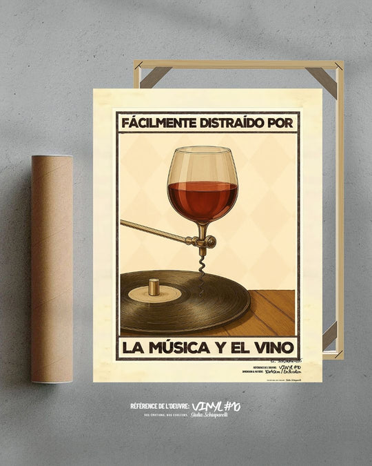 Fácilmente distraído por la música y el vino — Crème & Sable