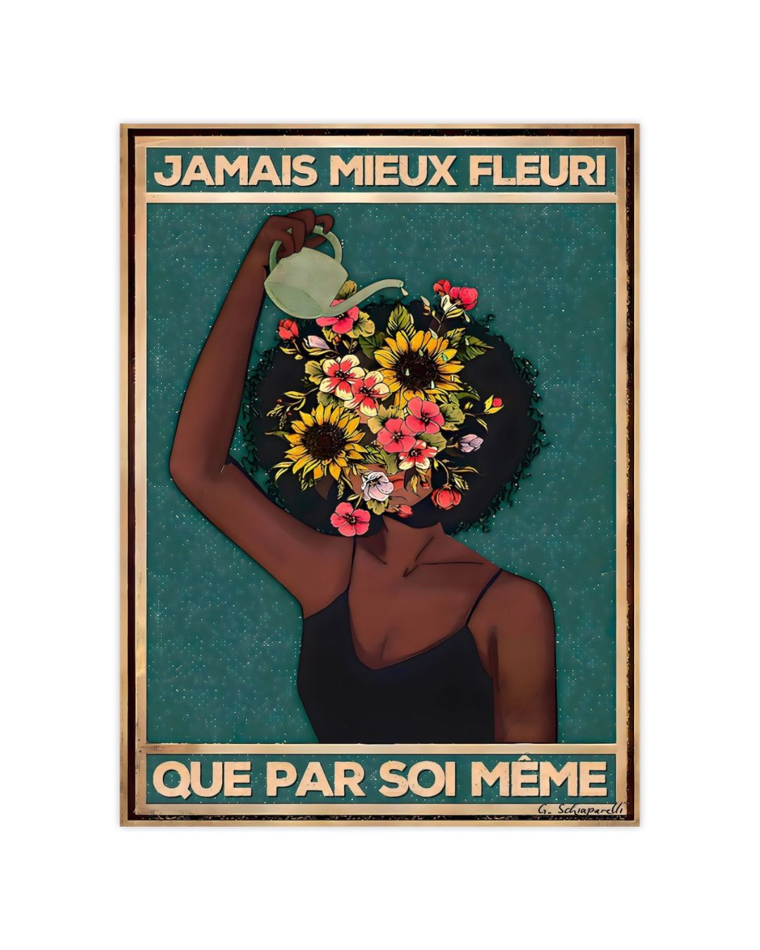 Canvas - Never better bloomed than by oneself 