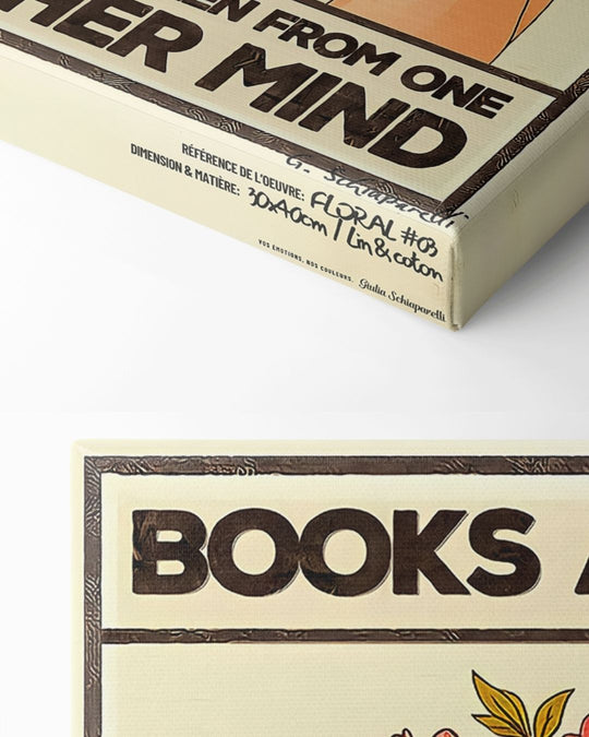 Books are the bees which carry the pollen from one to another mind — Crème & Sable