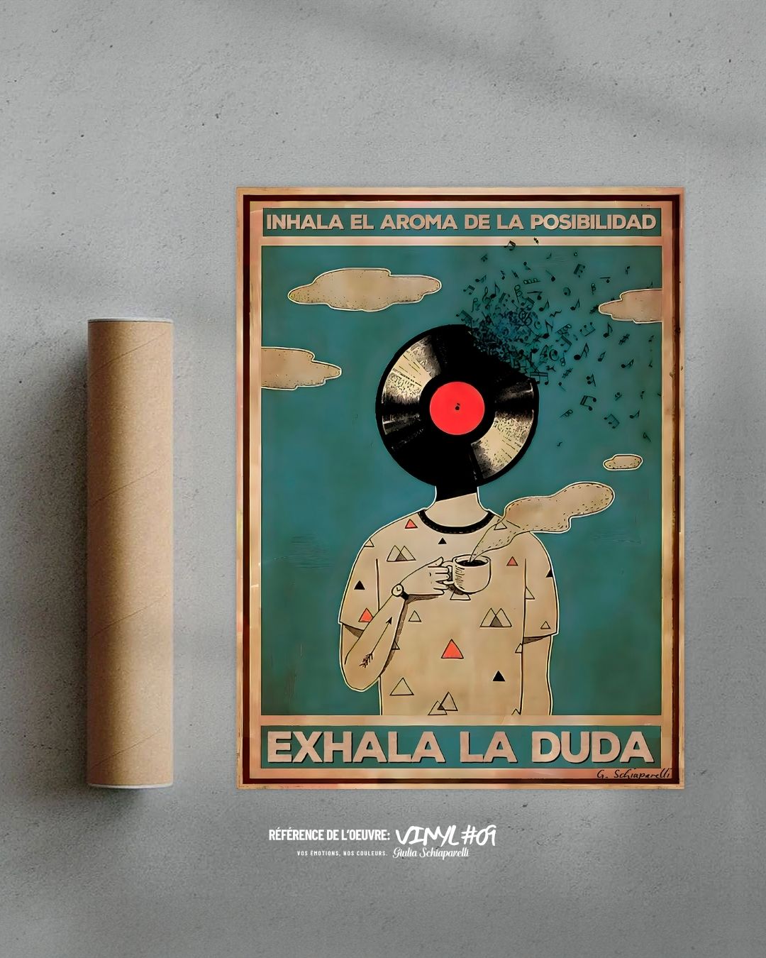 Inhala el aroma de la posibilidad exhala la duda