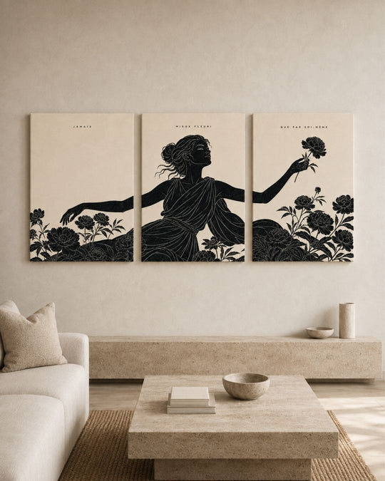 Triptyque — Jamais mieux fleuri que par soi-même