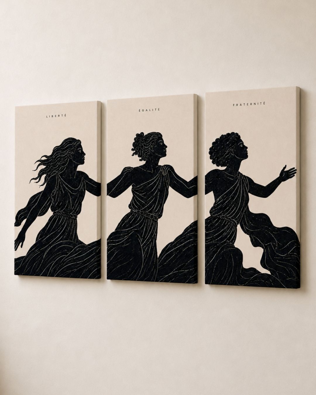 Triptyque — Liberté, Égalité, Fraternité