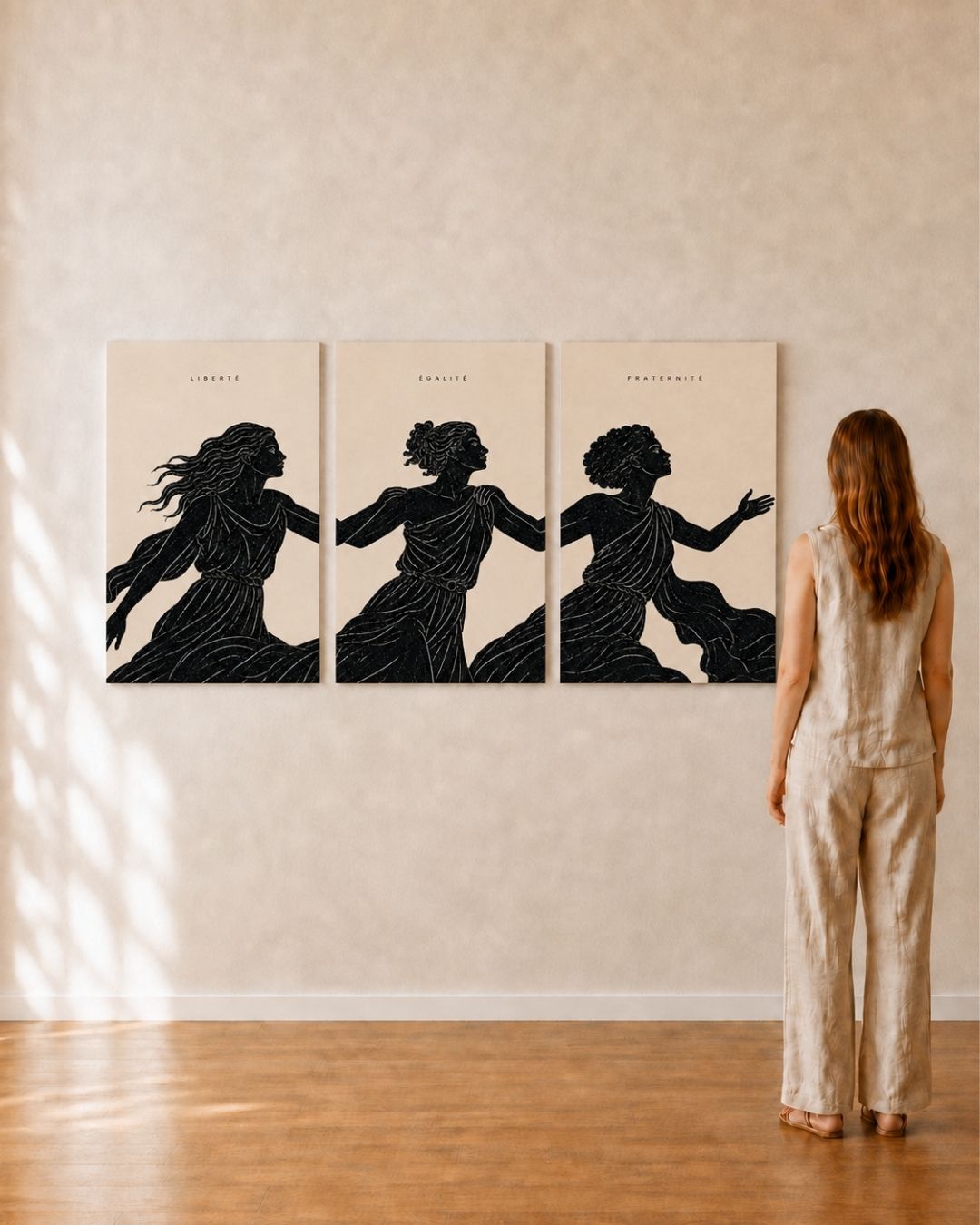 Triptyque — Liberté, Égalité, Fraternité