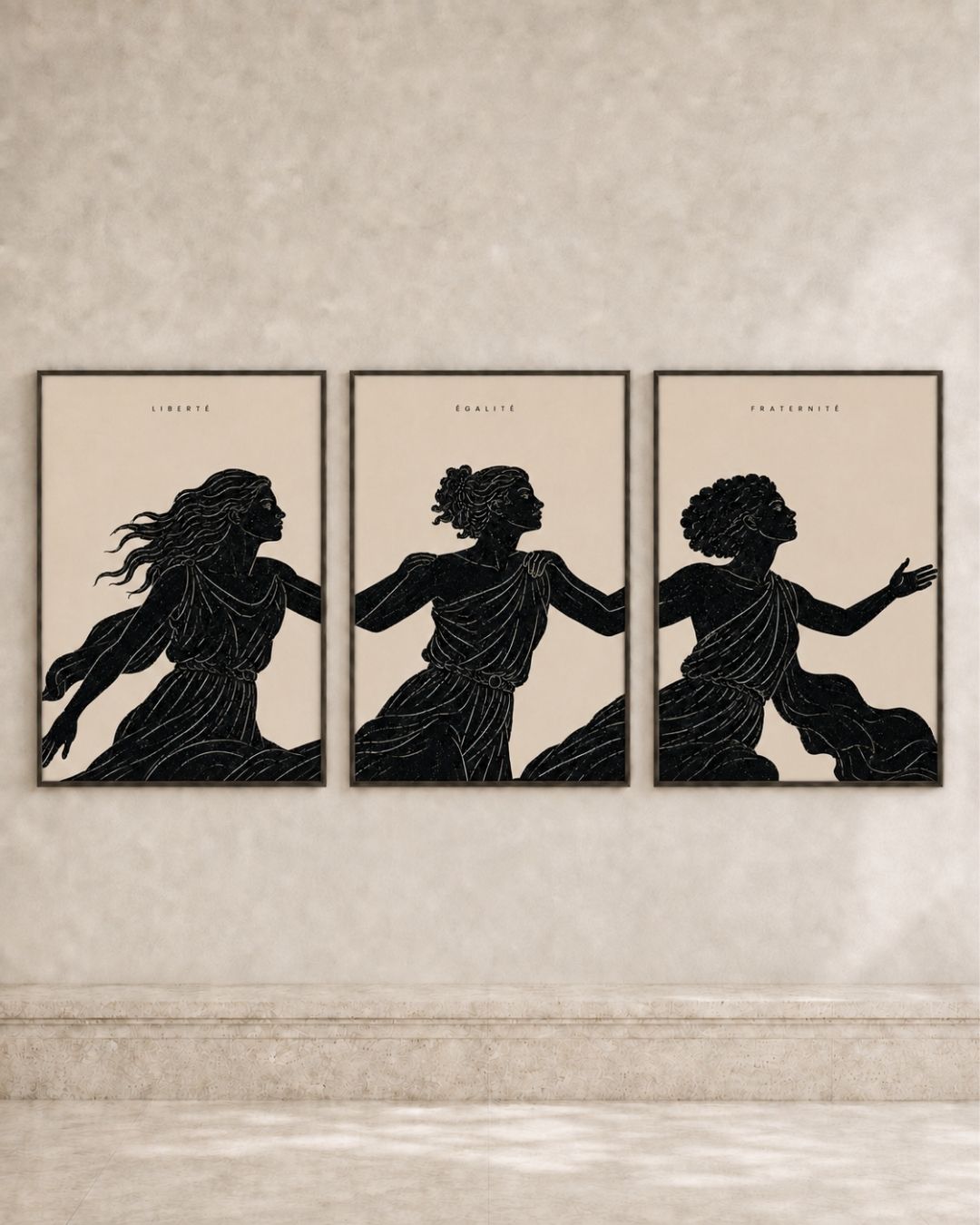 Triptyque — Liberté, Égalité, Fraternité