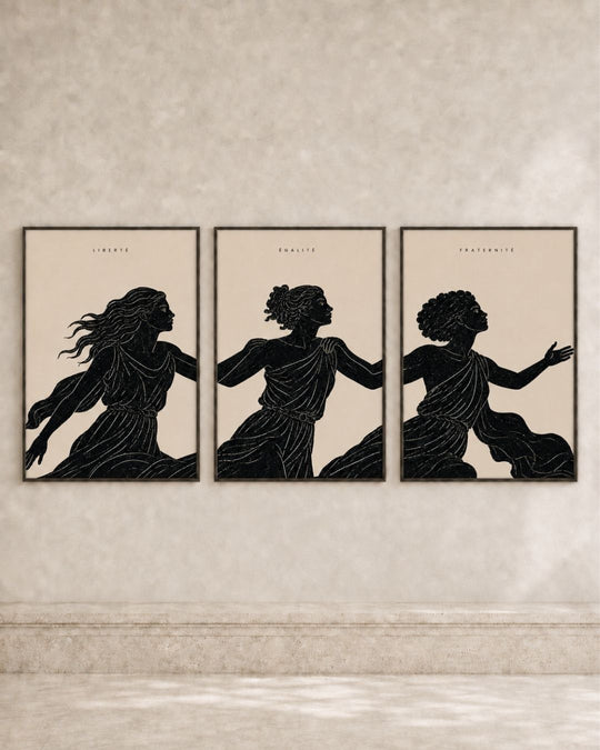 Triptyque — Liberté, Égalité, Fraternité