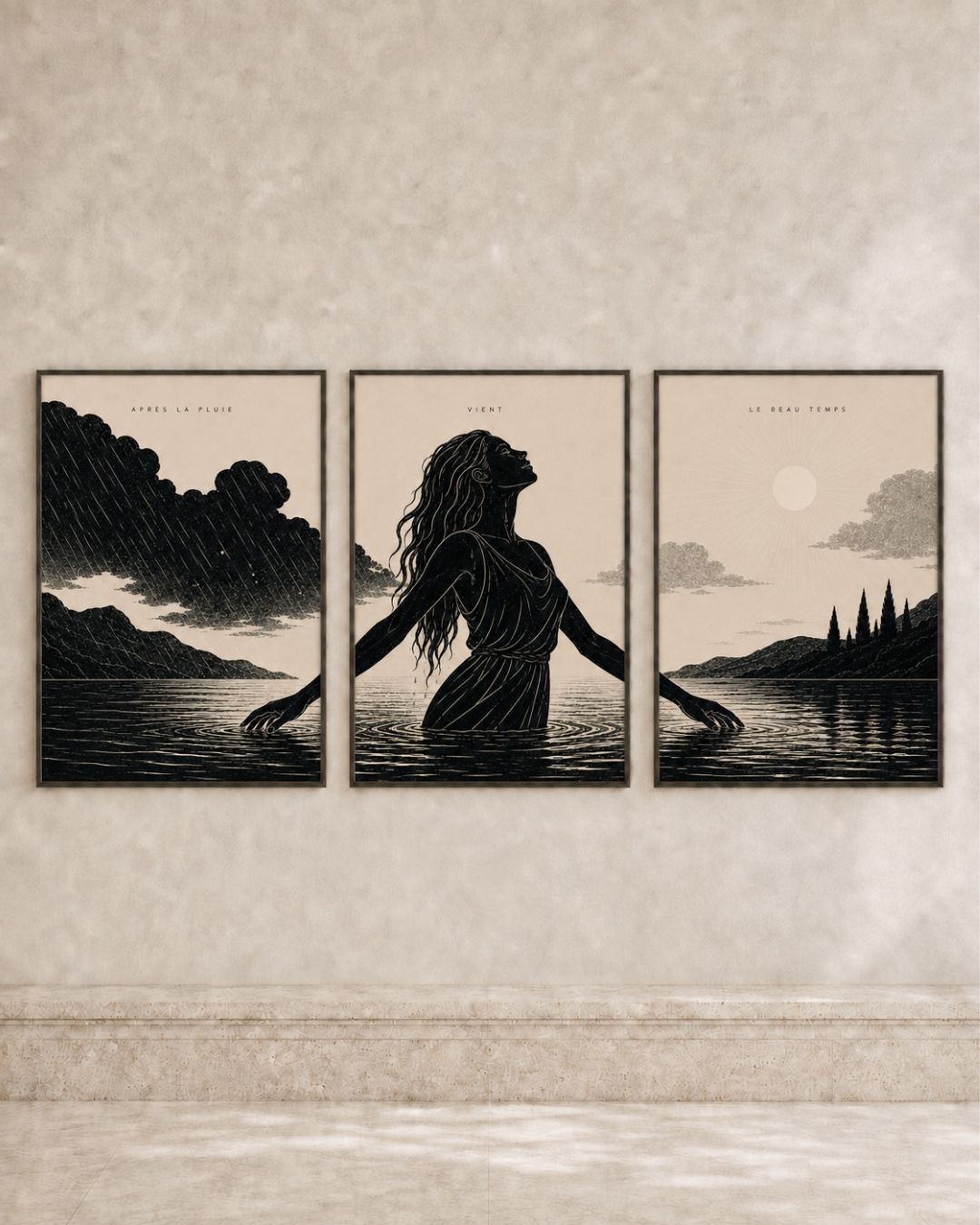 Triptyque — Après la pluie vient le beau temps