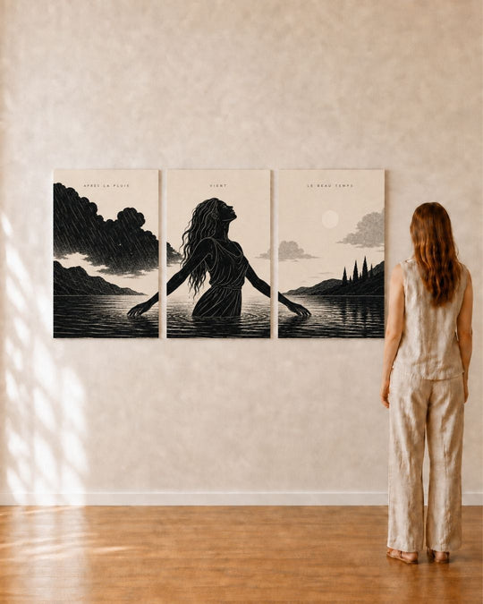 Triptyque — Après la pluie vient le beau temps