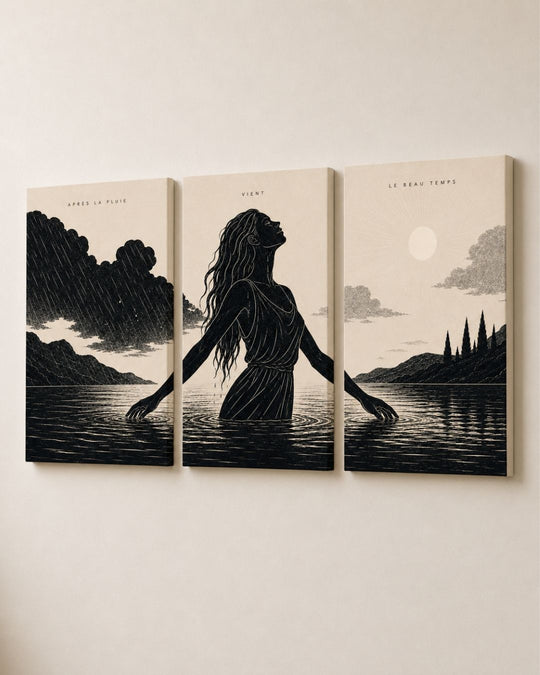 Triptyque — Après la pluie vient le beau temps