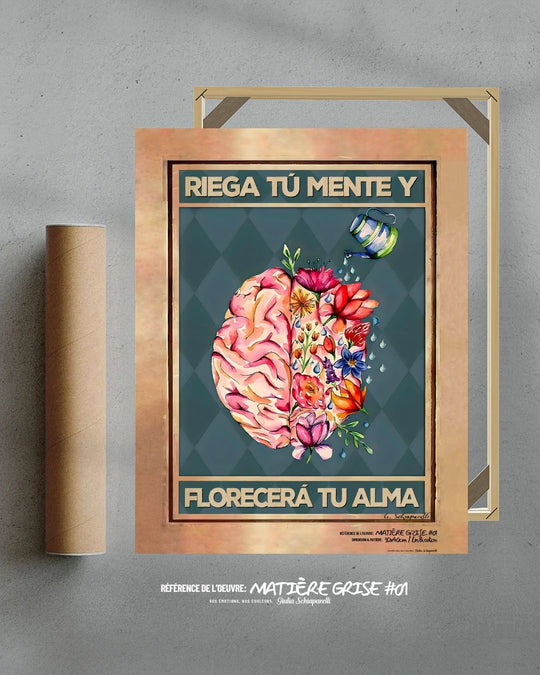 Riega tu mente y florecerá tu alma