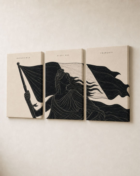 Triptyque — Impossible n’est pas français