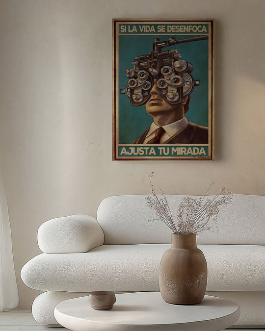 Si la vida se desenfoca, ajusta tu mirada