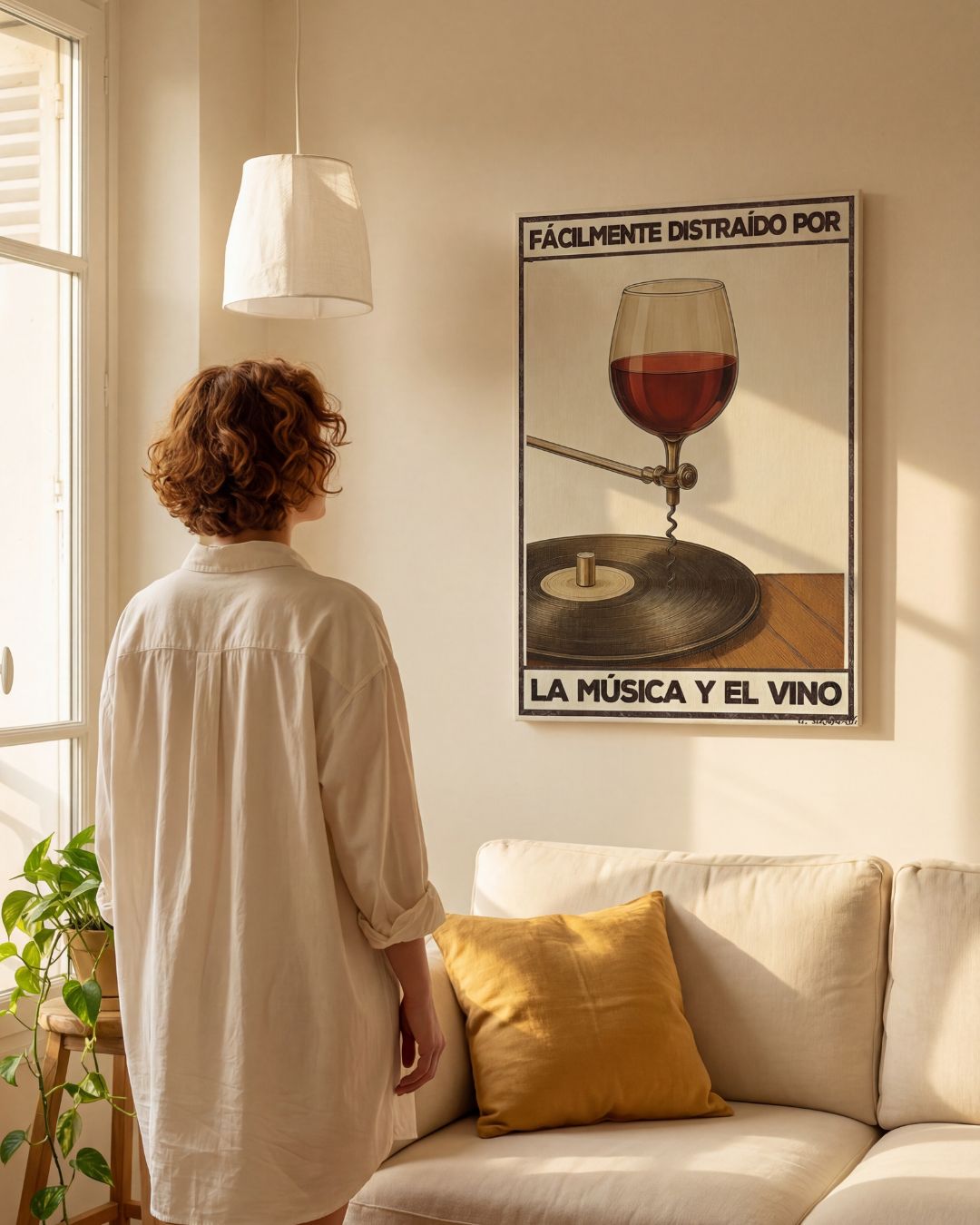 Fácilmente distraído por la música y el vino — Crème & Sable