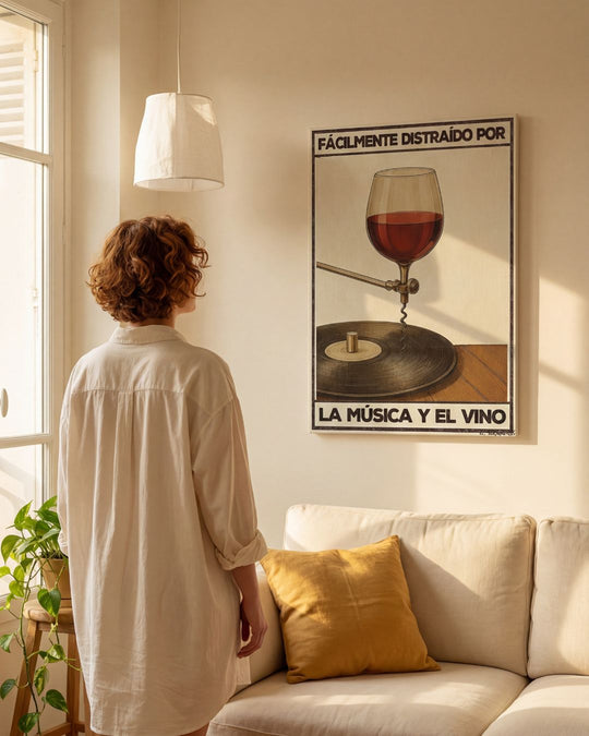 Fácilmente distraído por la música y el vino — Crème & Sable