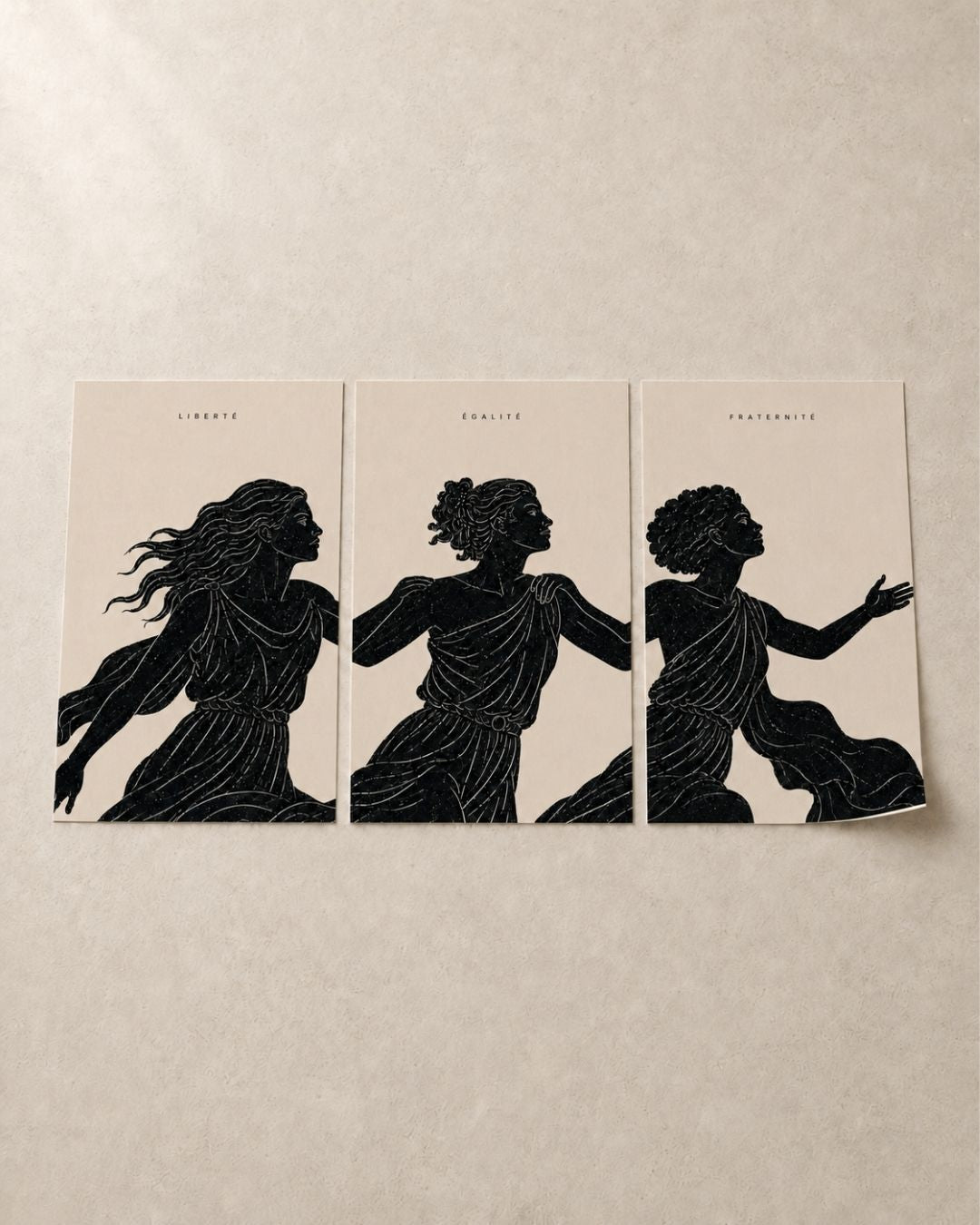 Triptyque — Liberté, Égalité, Fraternité