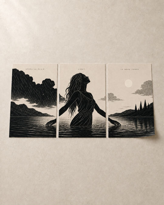 Triptyque — Après la pluie vient le beau temps