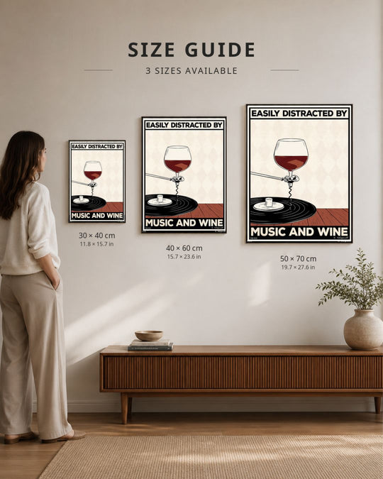 Easily distracted by music and wine — Atelier