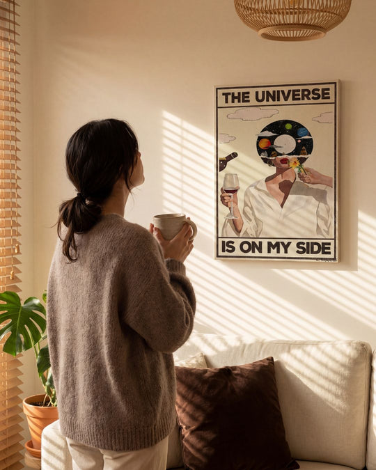 The universe is on my side — Crème & Sable