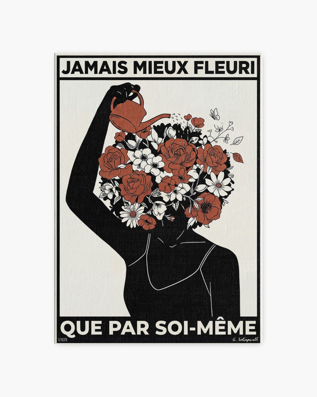 Canvas - Never better bloomed than by oneself 