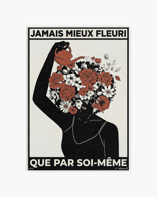 Canvas - Never better bloomed than by oneself 