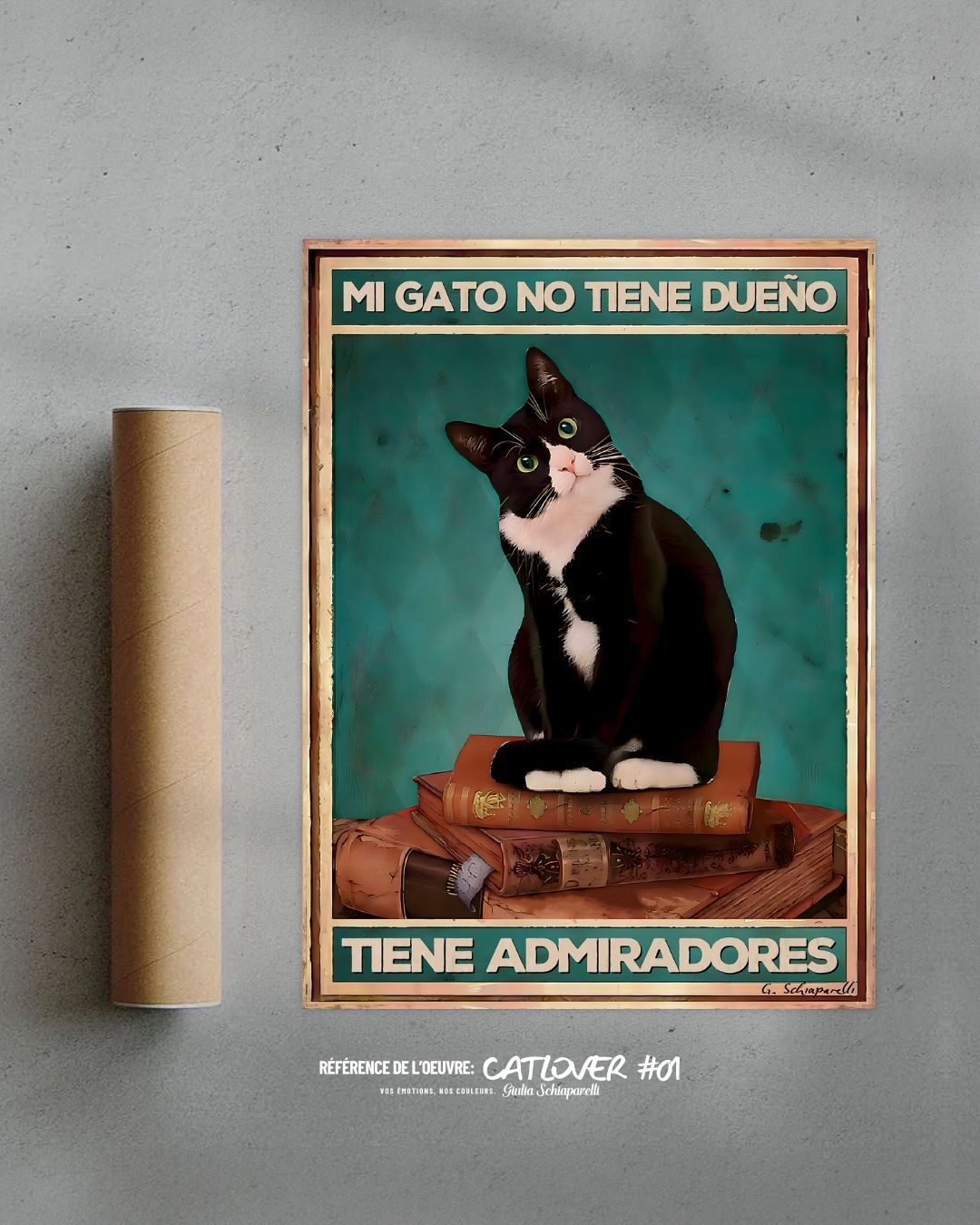 Mi gato no tiene dueño, tiene admiradores