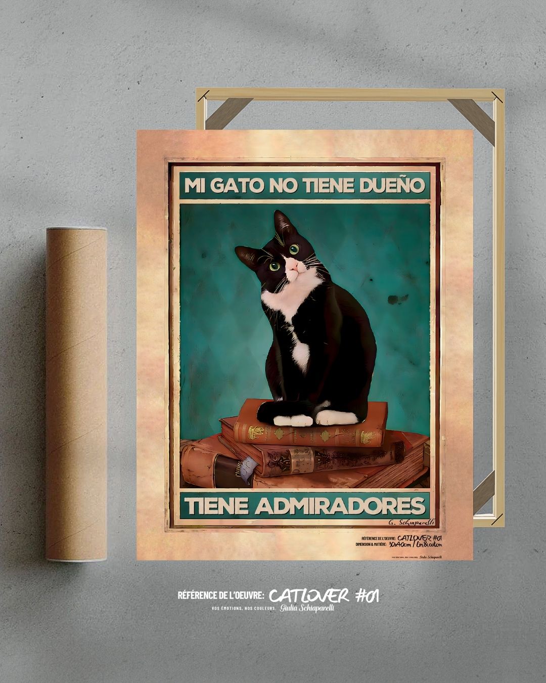Mi gato no tiene dueño, tiene admiradores