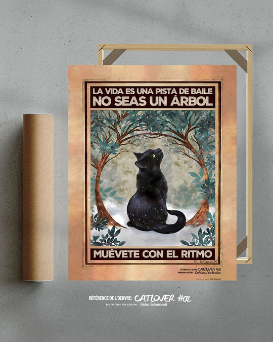 La vida es una pista de baile. No seas un árbol, muévete con el ritmo