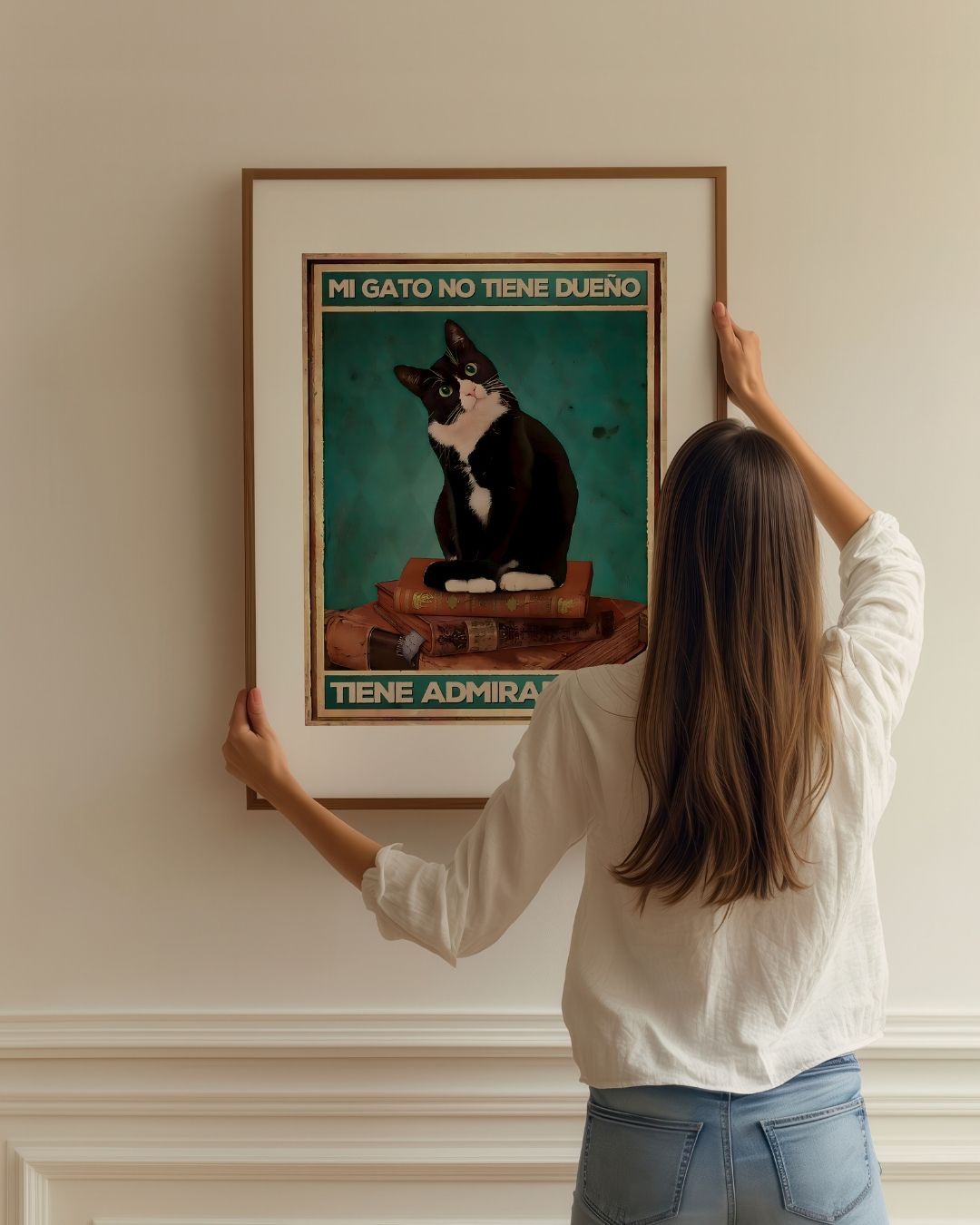Mi gato no tiene dueño, tiene admiradores