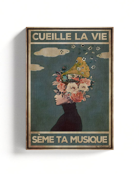 Sin espejos veo la vida en flor I 