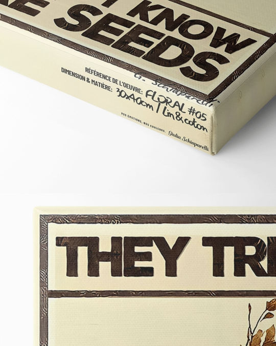 They tried to bury us, but they didn't know we were seeds — Crème & Sable