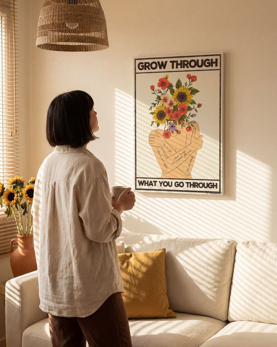 Grow through what you go through — Crème & Sable