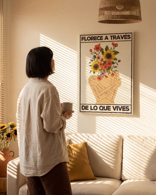 Florece a través de lo que vives — Crème & Sable