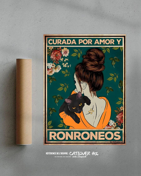 Curada por amor y ronroneos