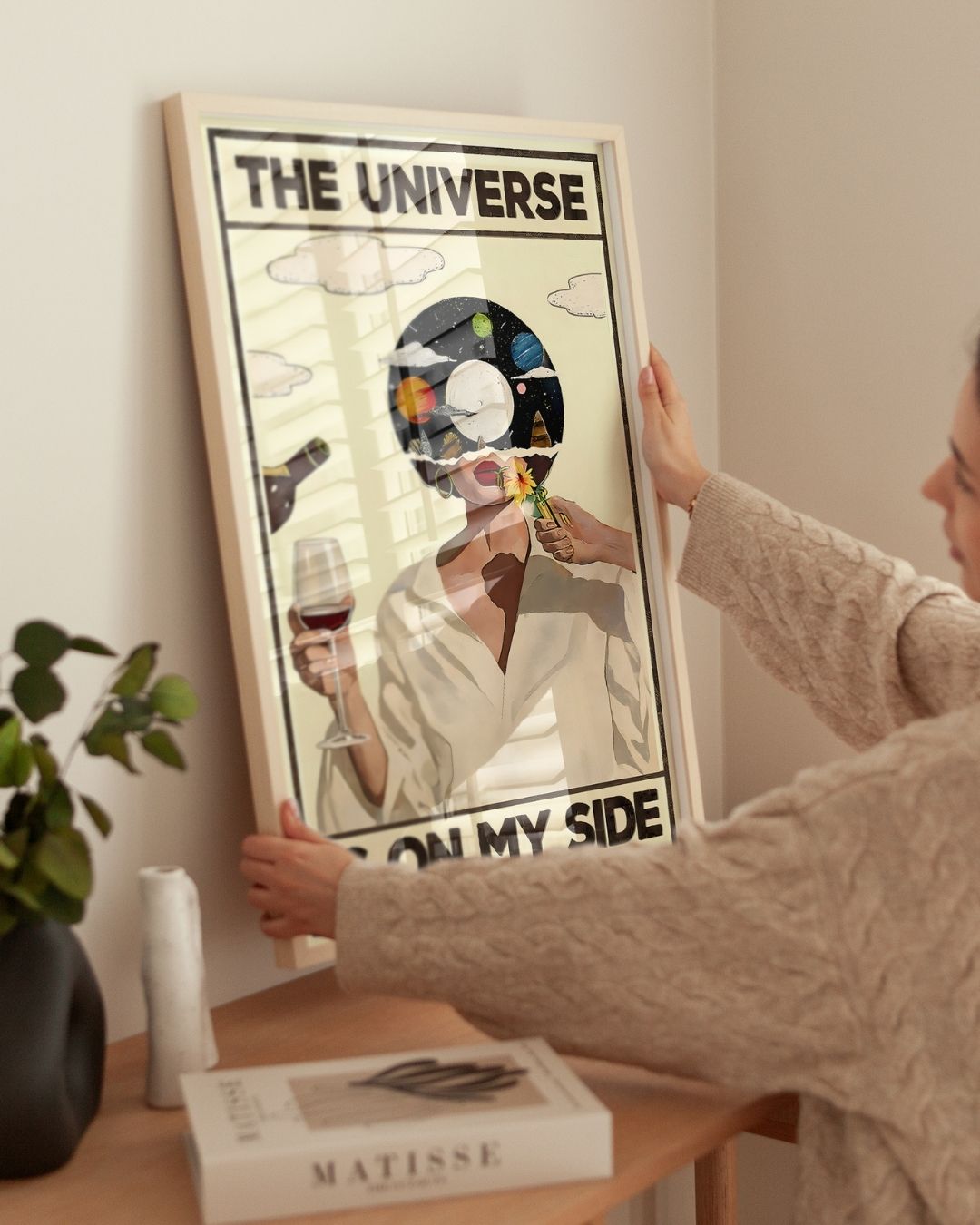 The universe is on my side — Crème & Sable